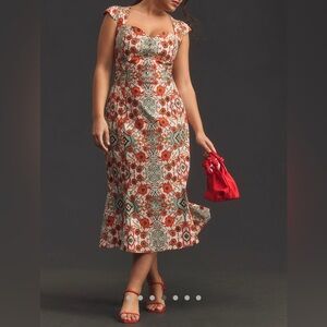 Maeve Cecily Fit & Flare Sweetheart Dress